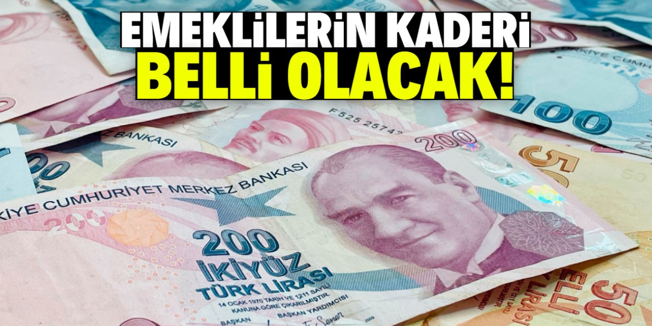 Emeklilerin kaderi belli olacak!