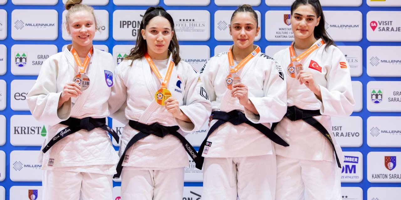 Konyalı Sinem sezona madalya ile başladı