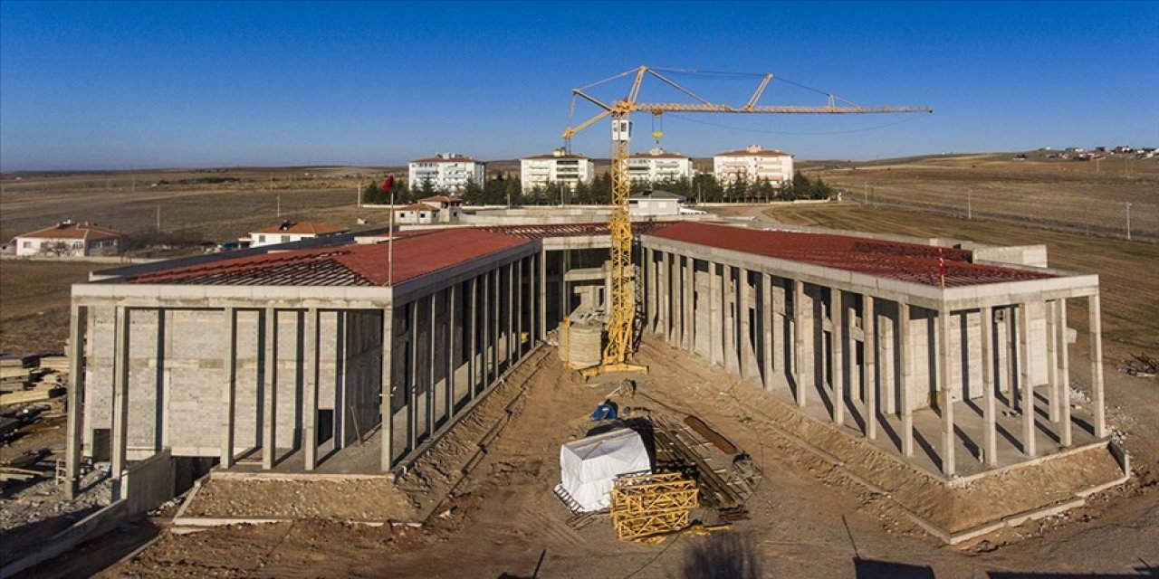 Bahçeli'nin Hacıbektaş'ta hibe ettiği arsaya yapılan külliyenin yüzde 60'ı tamamlandı