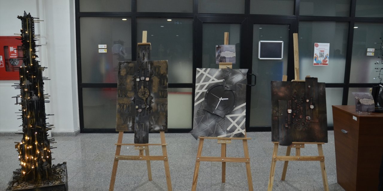 Konya'da "Artık mekan, Sanat, Zaman" sergisi düzenlendi
