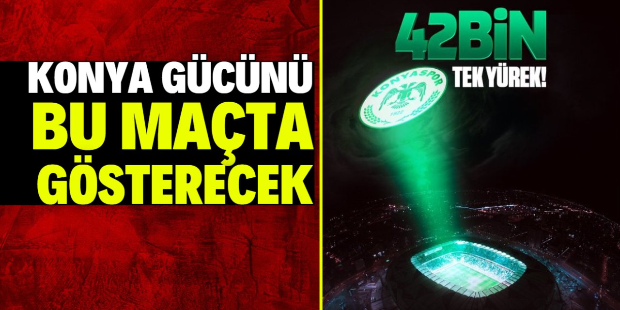 Konyaspor’dan şehre çağrı: 42 bin tek yürek