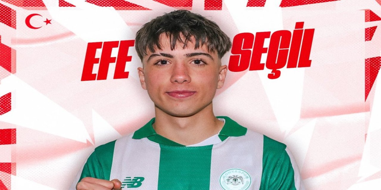 Konyasporlu genç futbolcuya milli davet