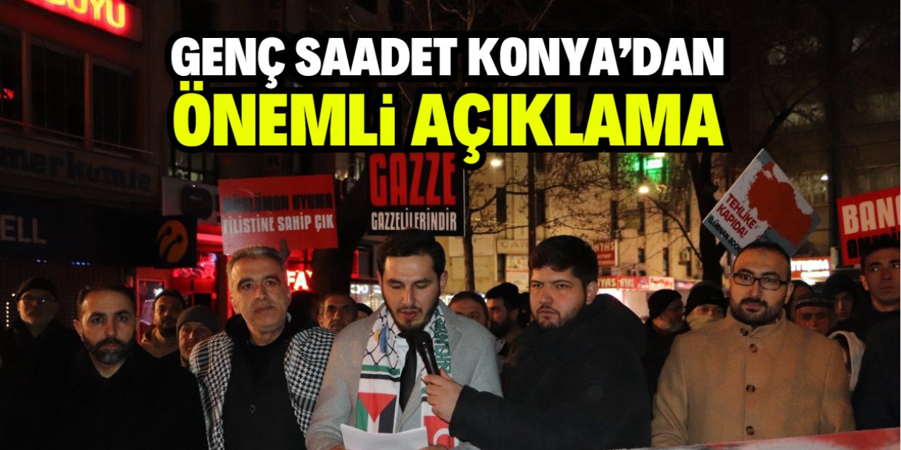 Genç Saadet Konya'dan önemli açıklama: Suya sabuna dokunmuyorlar