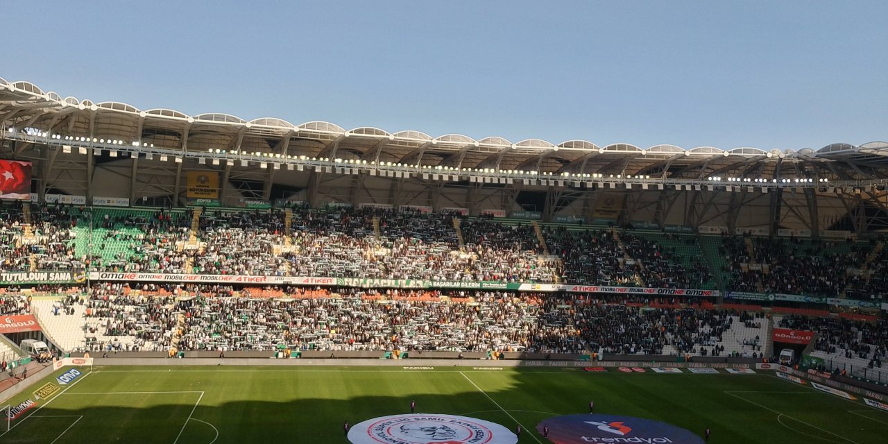 Konyaspor taraftarı maça yoğun ilgi gösterdi