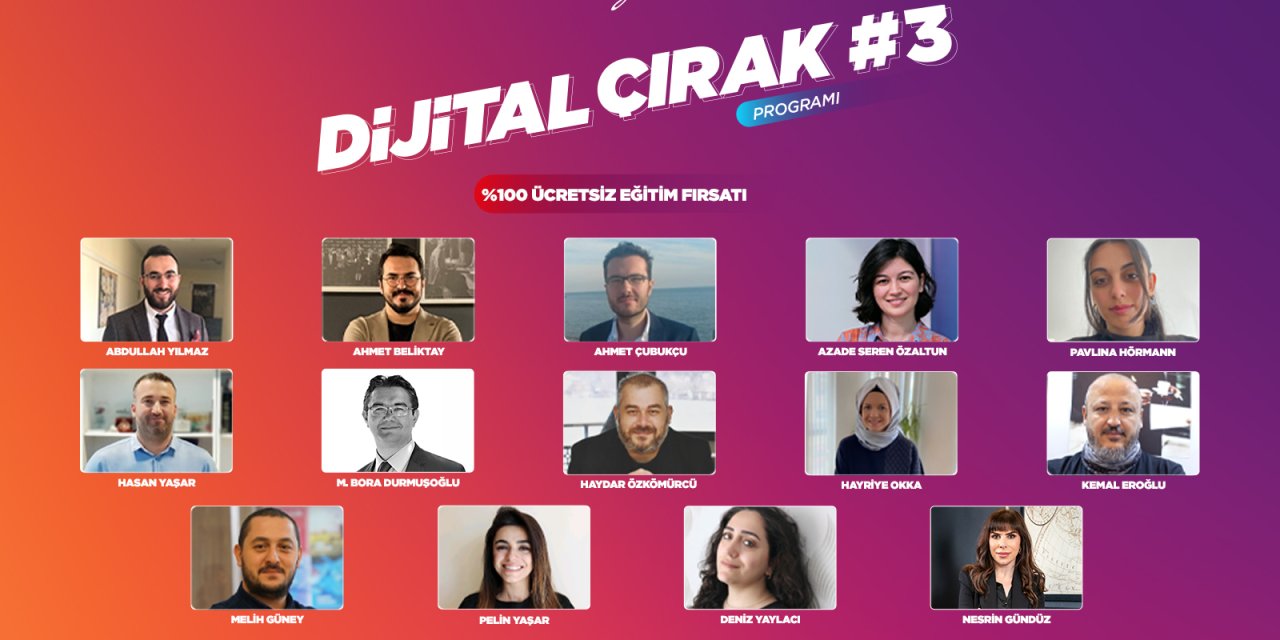 Dijital Çırak Programı Konya’da yapılacak