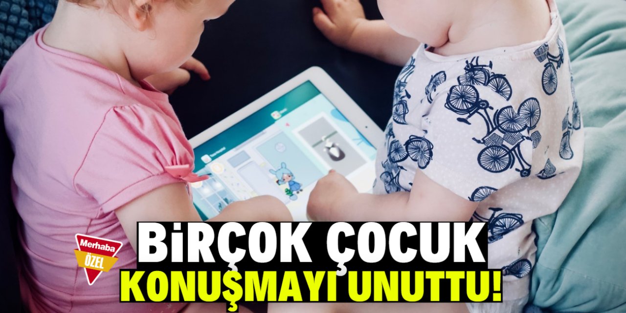 Birçok çocuk konuşmayı unuttu! İşte o acı gerçek