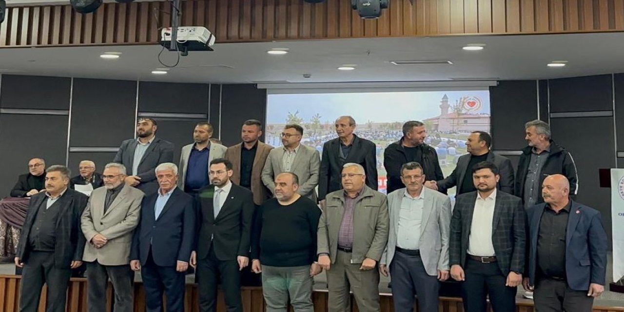 Obruklular Derneği'nde Çetinkaya rakipsiz başkan