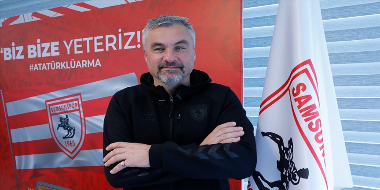 Samsunspor Konyaspor karşısında bulduğu erken gole seviniyor