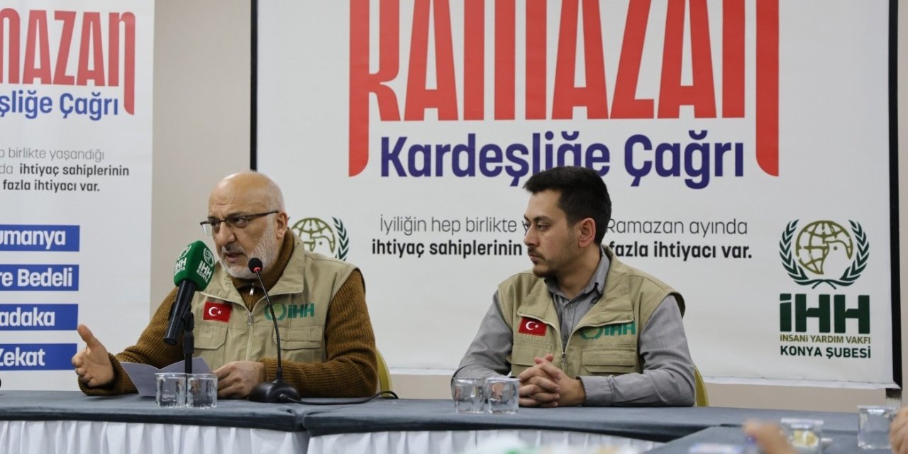 İHH Konya Şubesi’nden Ramazan seferberliği