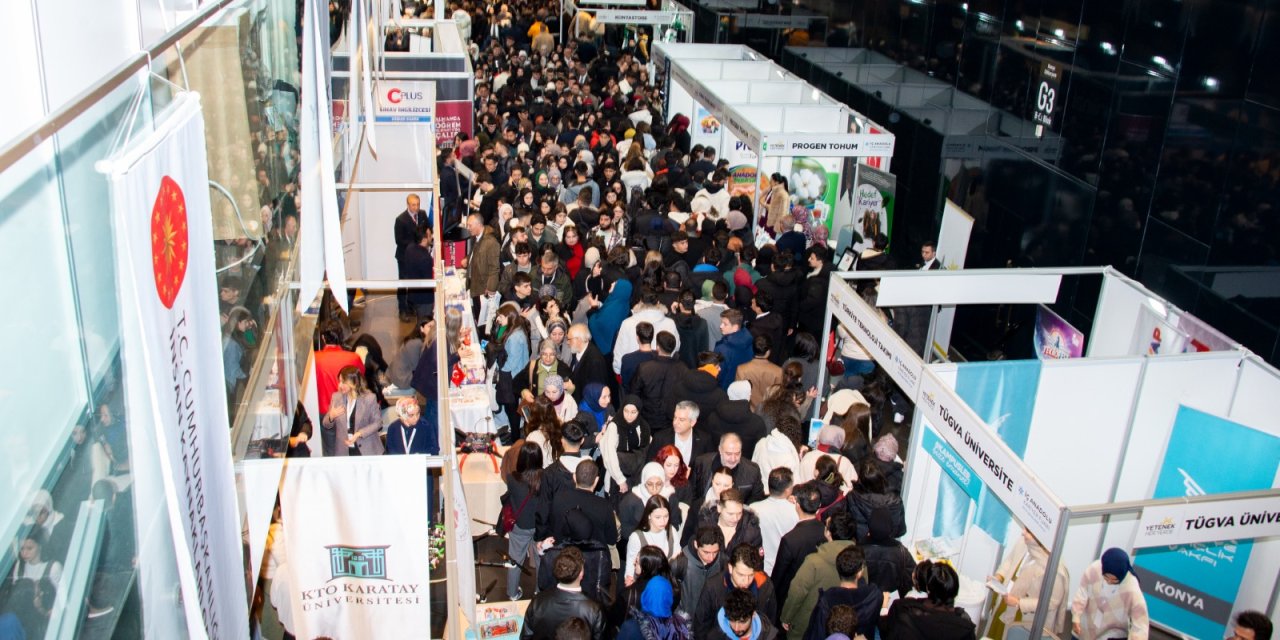 'Kariyer'lerin buluştuğu bu fuar büyük ilgi görüyor
