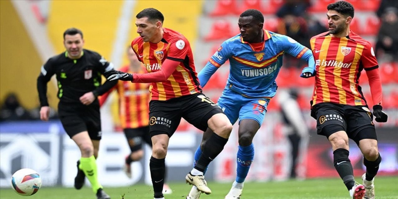 Kayserispor, sahasında Göztepe’yi 1-0 yendi