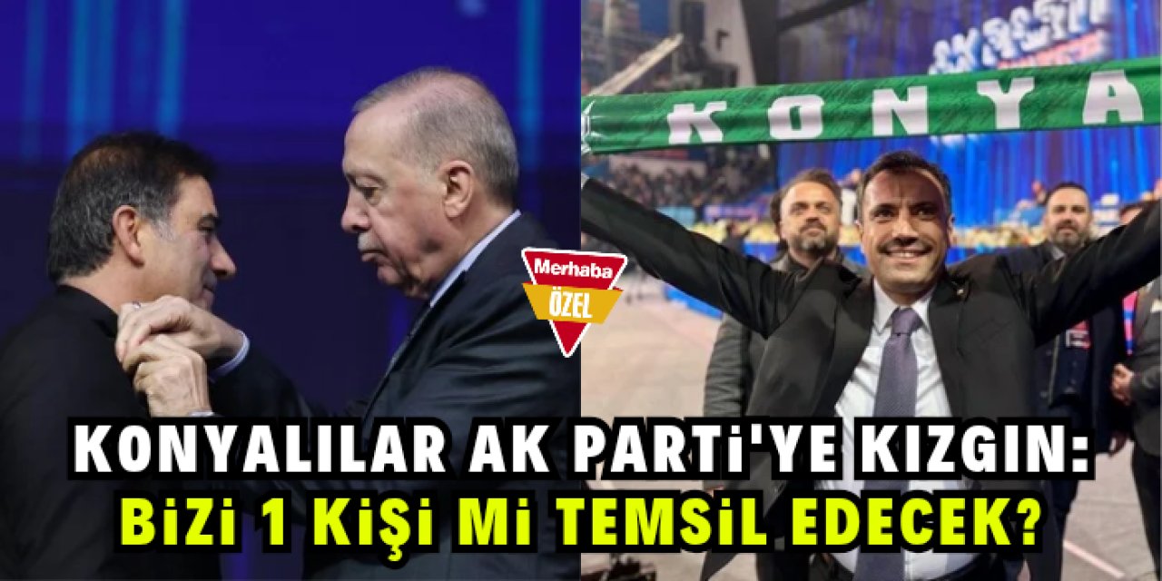Konyalılar AK Parti’ye ateş püskürdü! Bizi Ankara’da bir kişi mi temsil edecek?