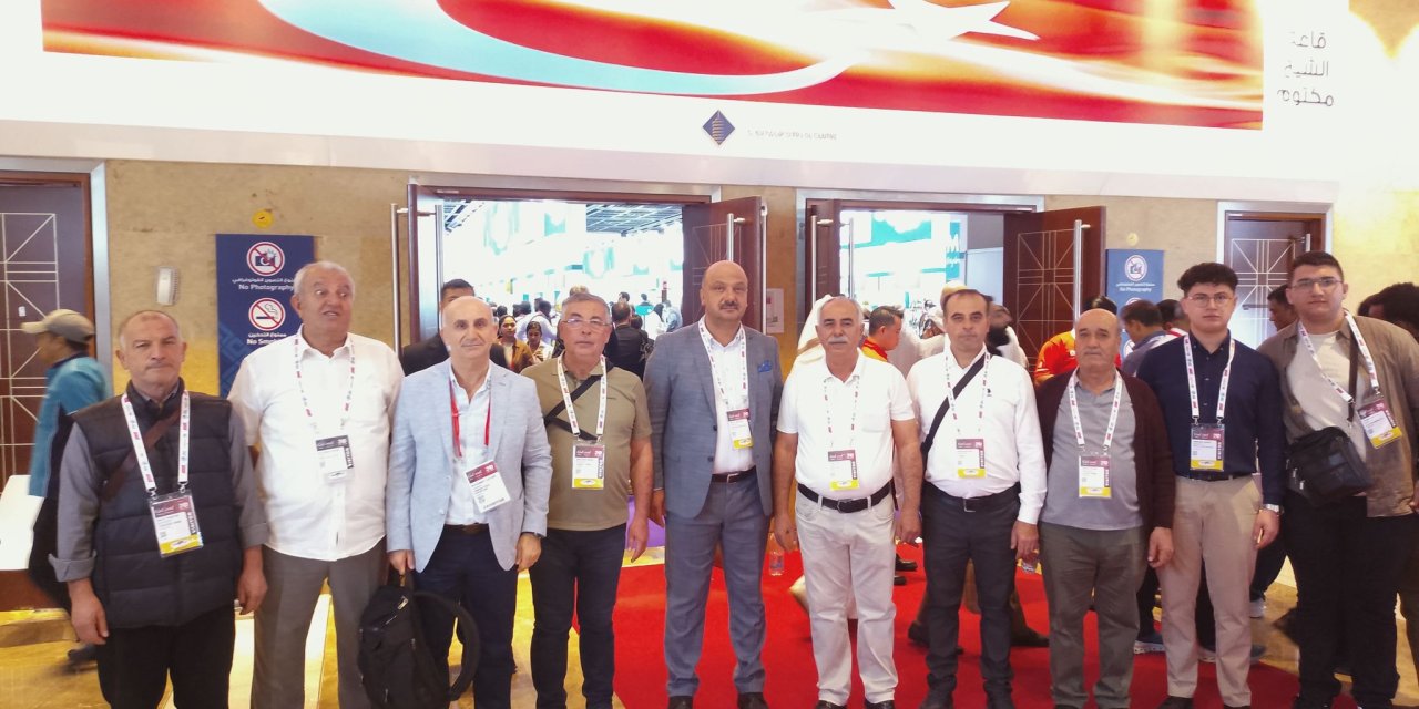 Konya'nın ilçesinden Dubai'deki büyük fuara katıldılar