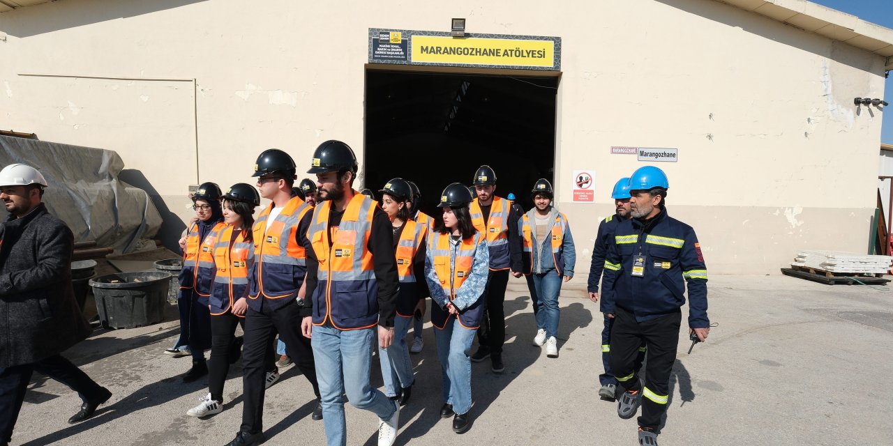 Büyükşehir'den geleceğin mühendisleri için teknik gezi