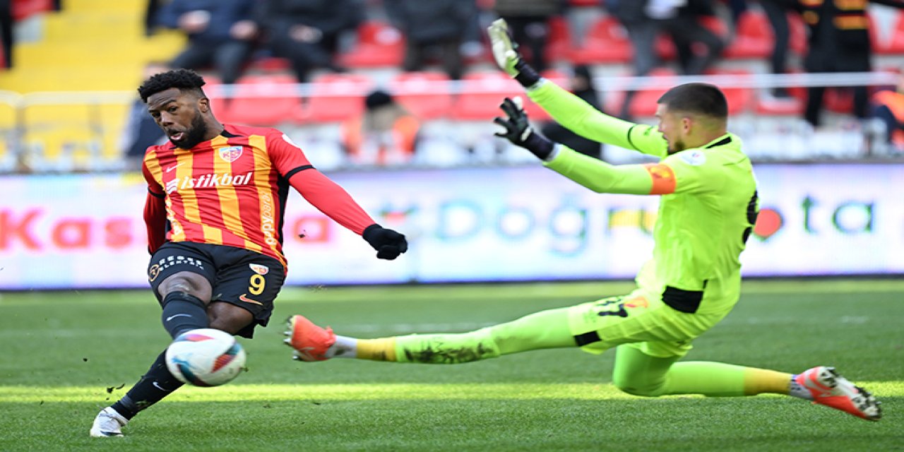 Kayserispor kümede kalma adına umutlandı