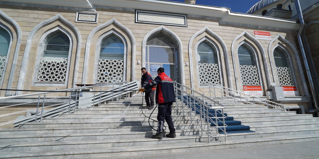 Meram'dan Ramazan öncesi temizlik seferberliği