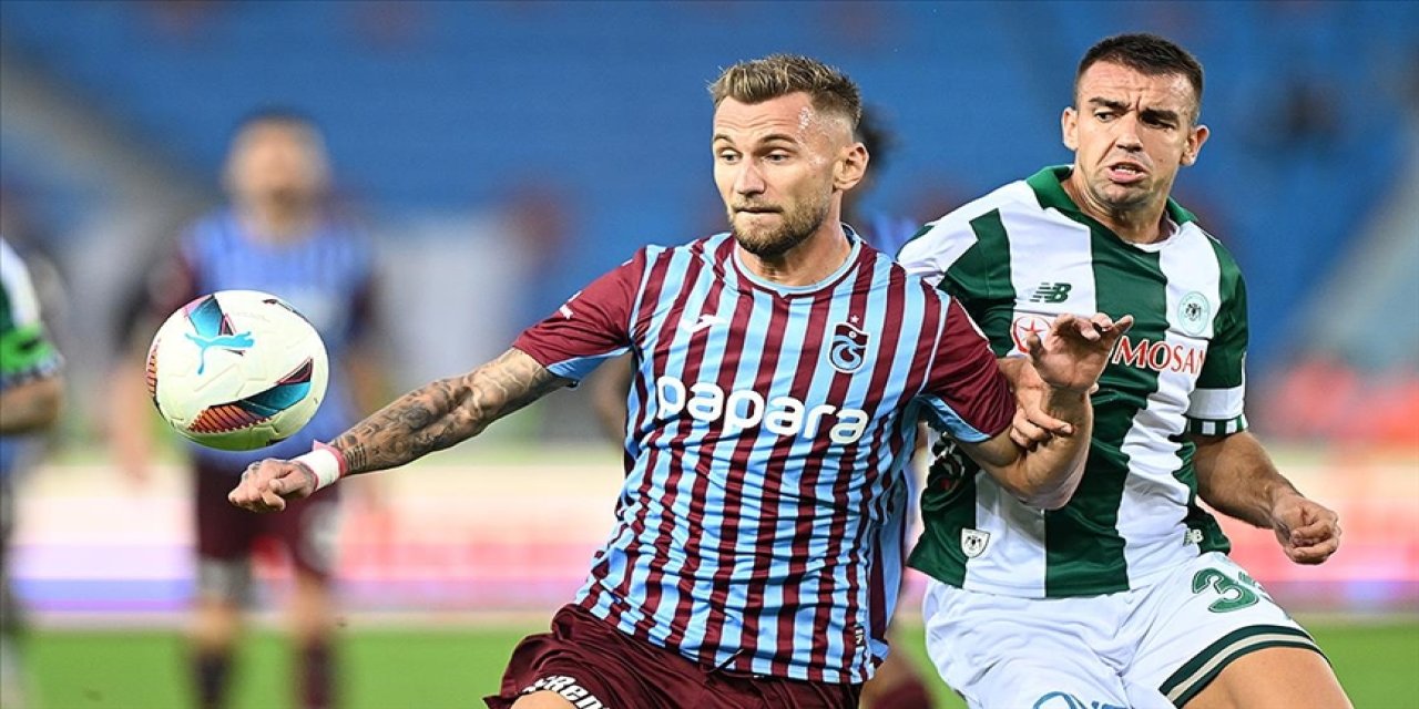 Konyaspor kaybetmiyor Trabzonspor kazanamıyor