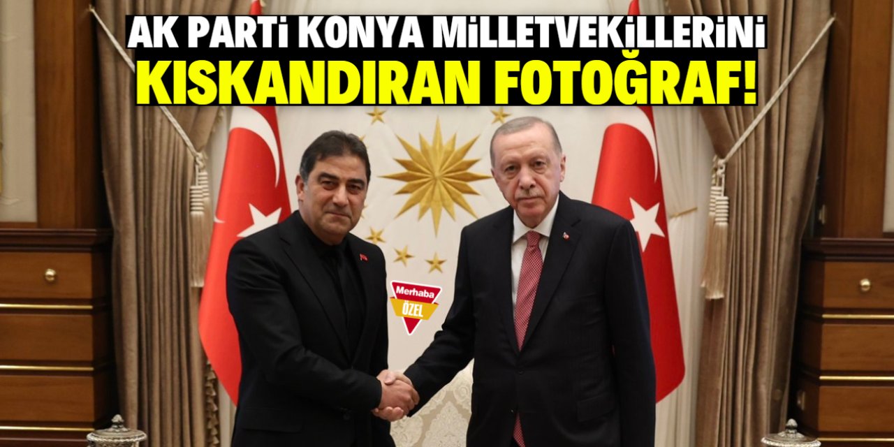 AK Parti Konya milletvekillerini kıskandıran fotoğraf!