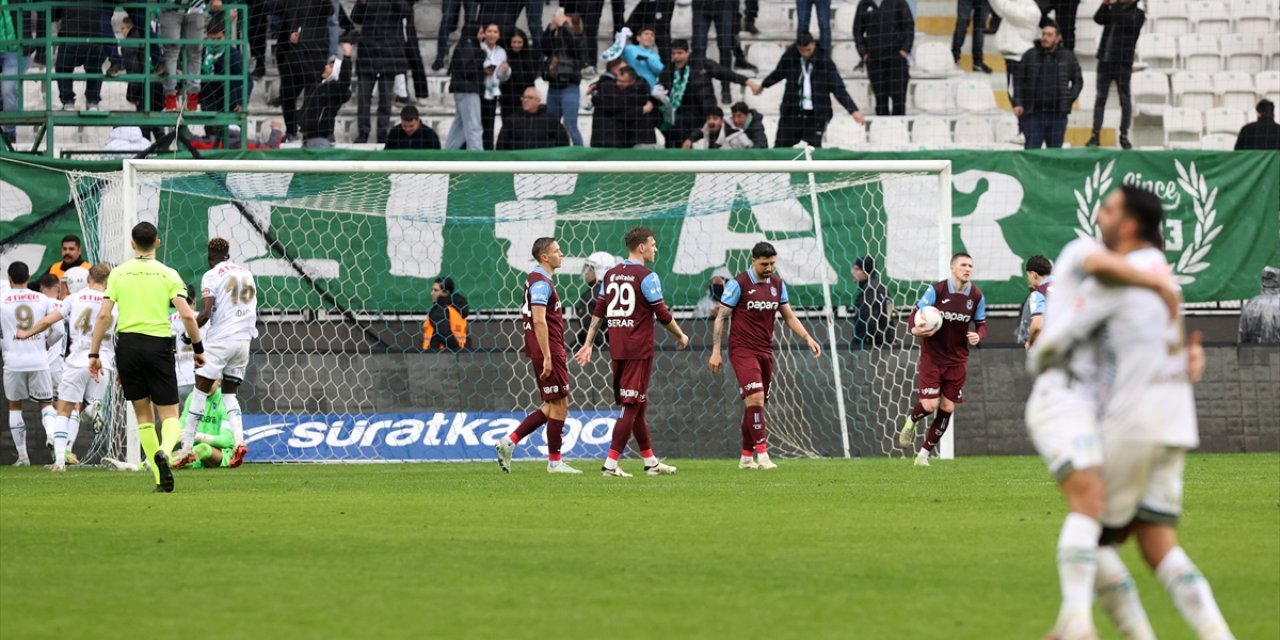 Tümosan Konyaspor Trabzonspor’a izin vermedi