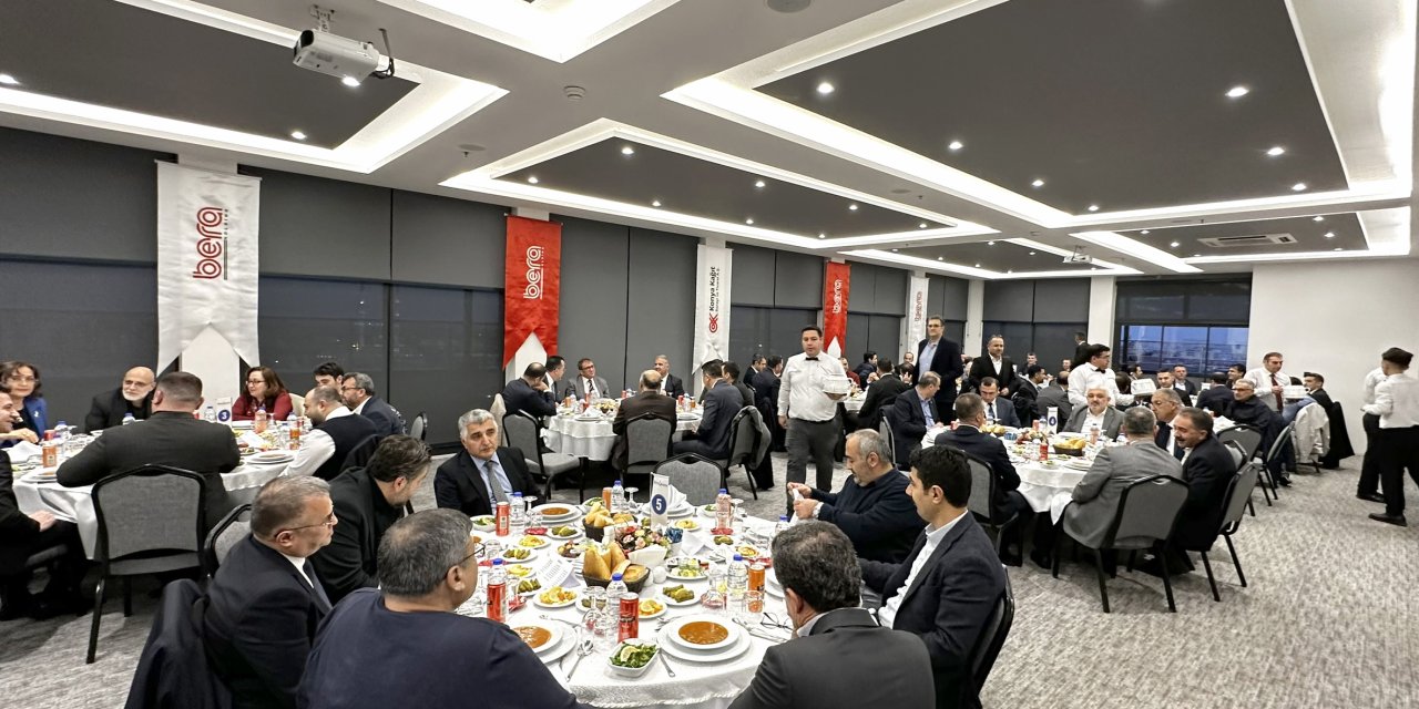 Konya'da banka yöneticileri iftarda buluştu