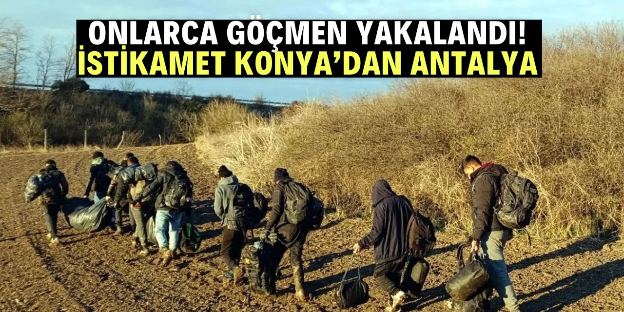 Sığınmacı sorunu sürüyor! Düzensiz göçmenler yakalandı
