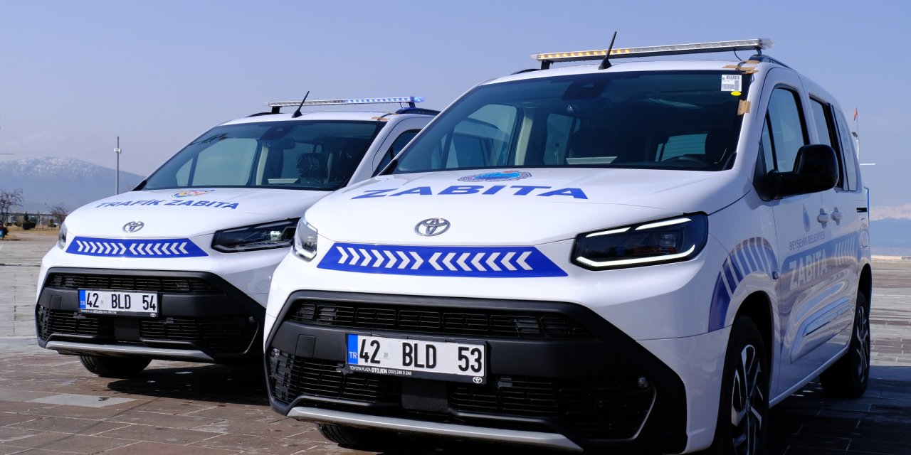 Beyşehir Belediyesi zabıtaya iki yeni araç aldı