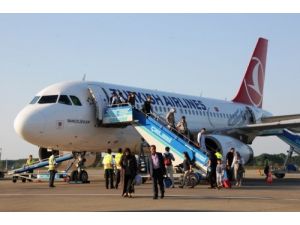 Çarşamba Havalimanı'nda 2013 Yılında Yolcu Sayısı Yüzde 9.16 Arttı