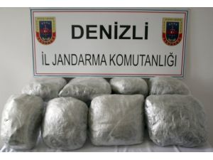 Denizli’de 24 Kg. Kubar Esrar Ele Geçirildi