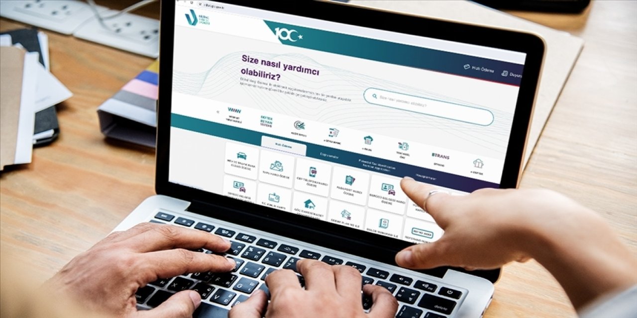 Dijital Vergi Dairesi'nde geçen yıl 12,2 milyon işlem yapıldı