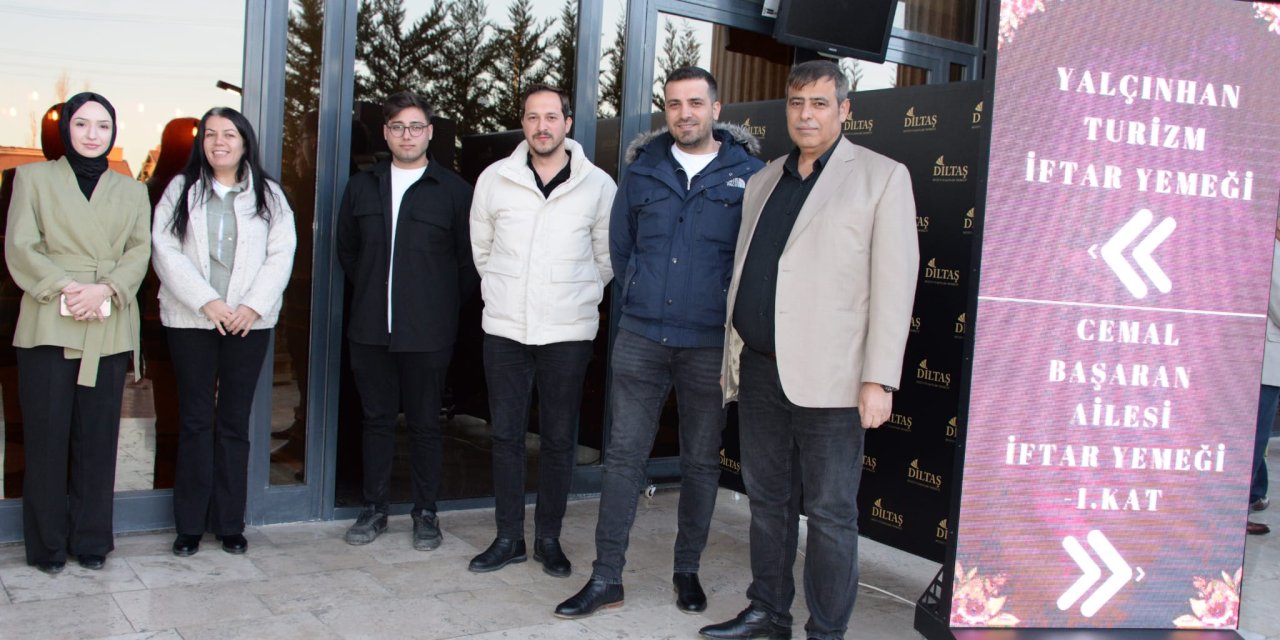 Yalçınhan Turizm'in davetinde birlikte oruç açtılar