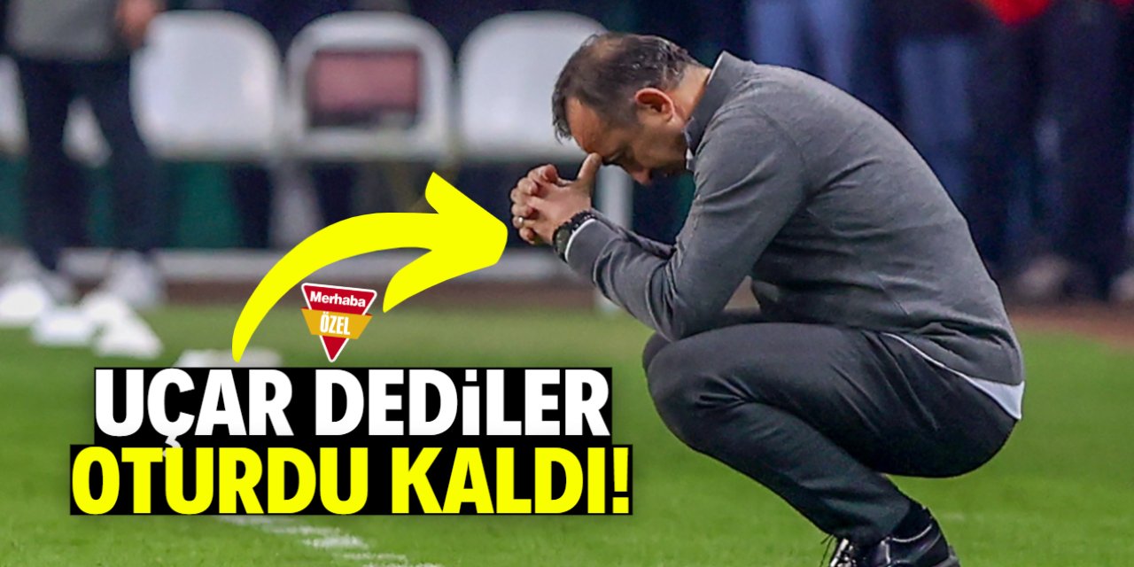 Konyasporlu 'Uçar' oturdu kaldı!