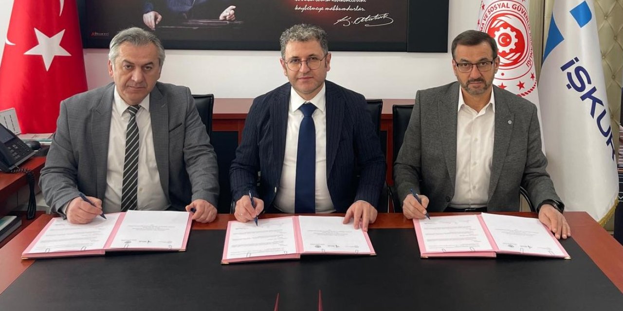 3 kurum nitelikli iş gücü için anlaştı