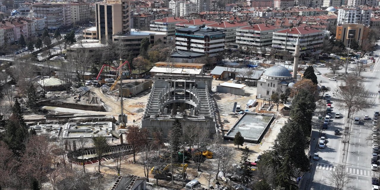 Şehir Kütüphanesi inşaatı devam ediyor