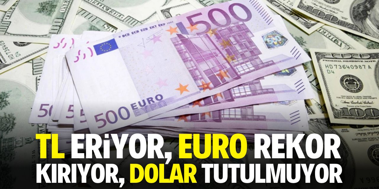 TL değer kaybediyor, Euro tarihi zirveyi gördü