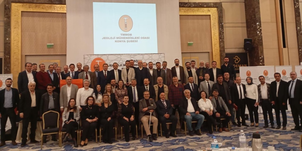 Jeoloji Mühendisleri Odası Konya Şubesi 50 yaşında