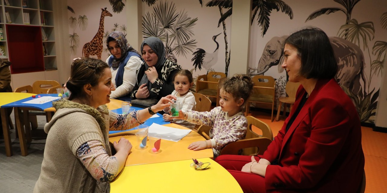 Hoş Kubbe Bebek Kütüphanesi gelişime katkı sağlıyor