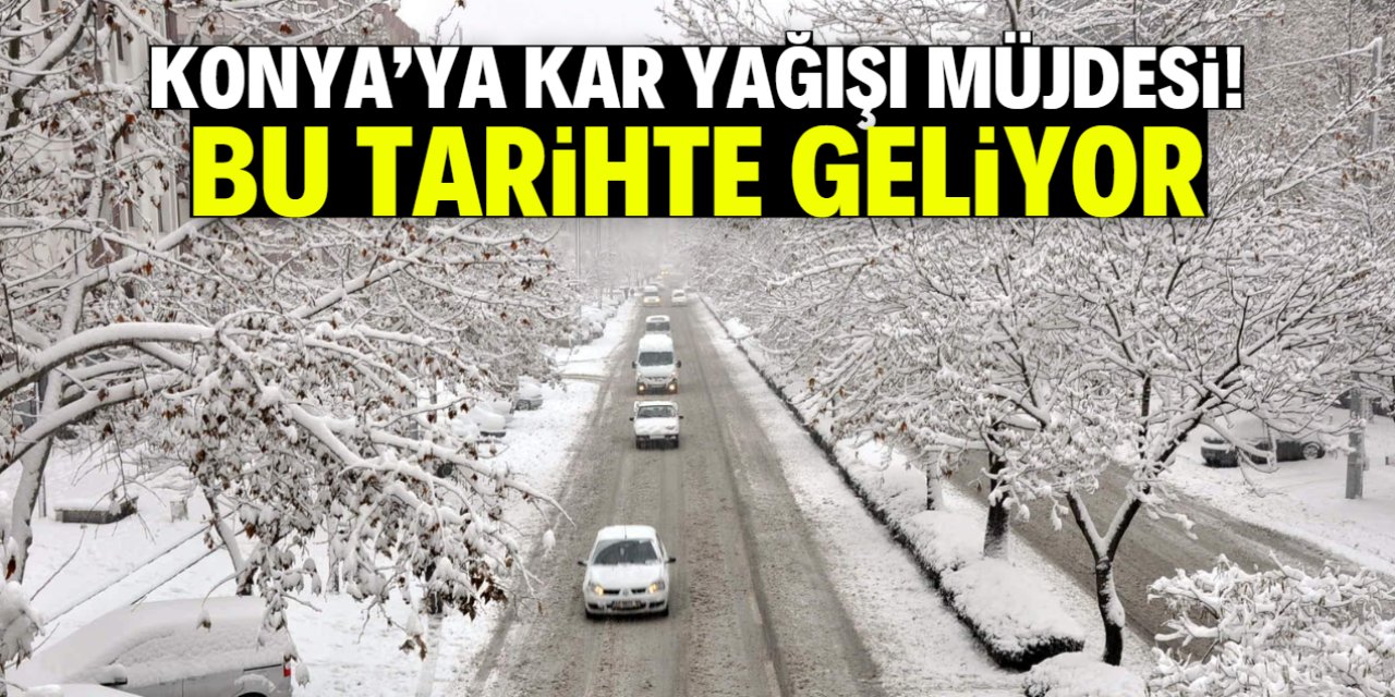 Konya'da umutlar yeşerdi! Bu tarihte kar yağışı geliyor