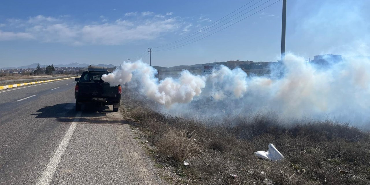 Hava sıcak olunca mücadele erken başladı