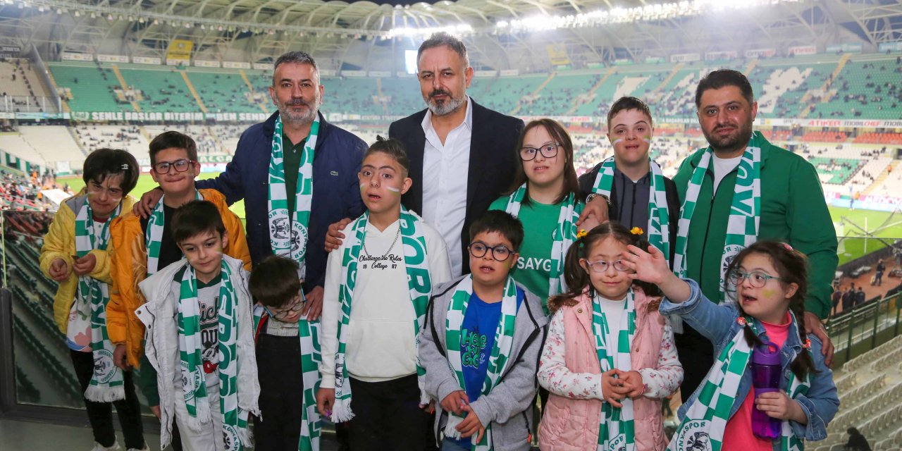 DOSD Meram’ın Özel Çocukları Konyaspor’a şans getirdi