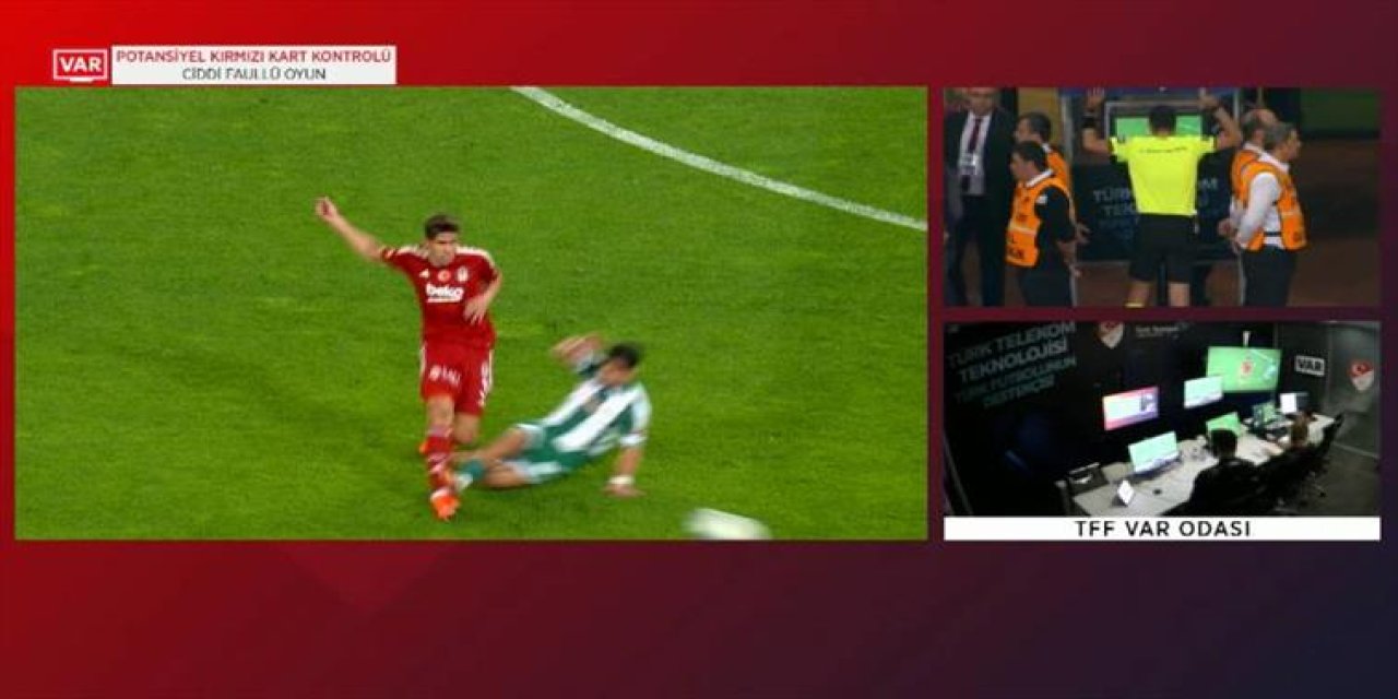 Melih’e verilen kırmızı kartın konuşmaları yayınlandı