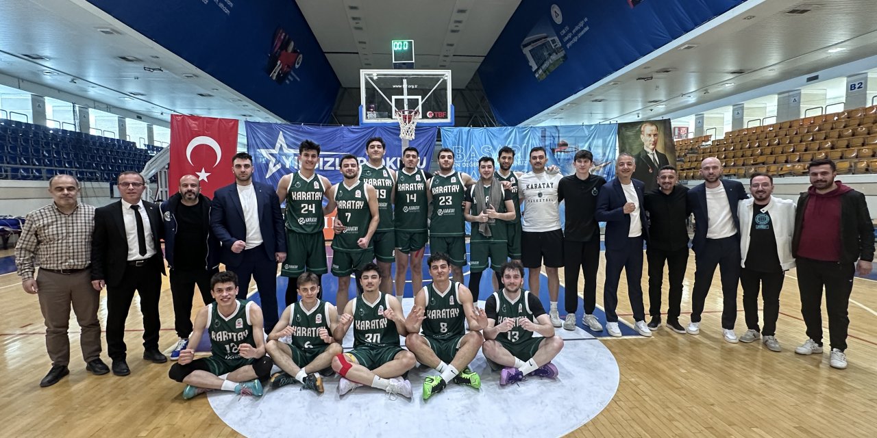 Karatay Belediyespor namağlup liderliğini sürdürüyor