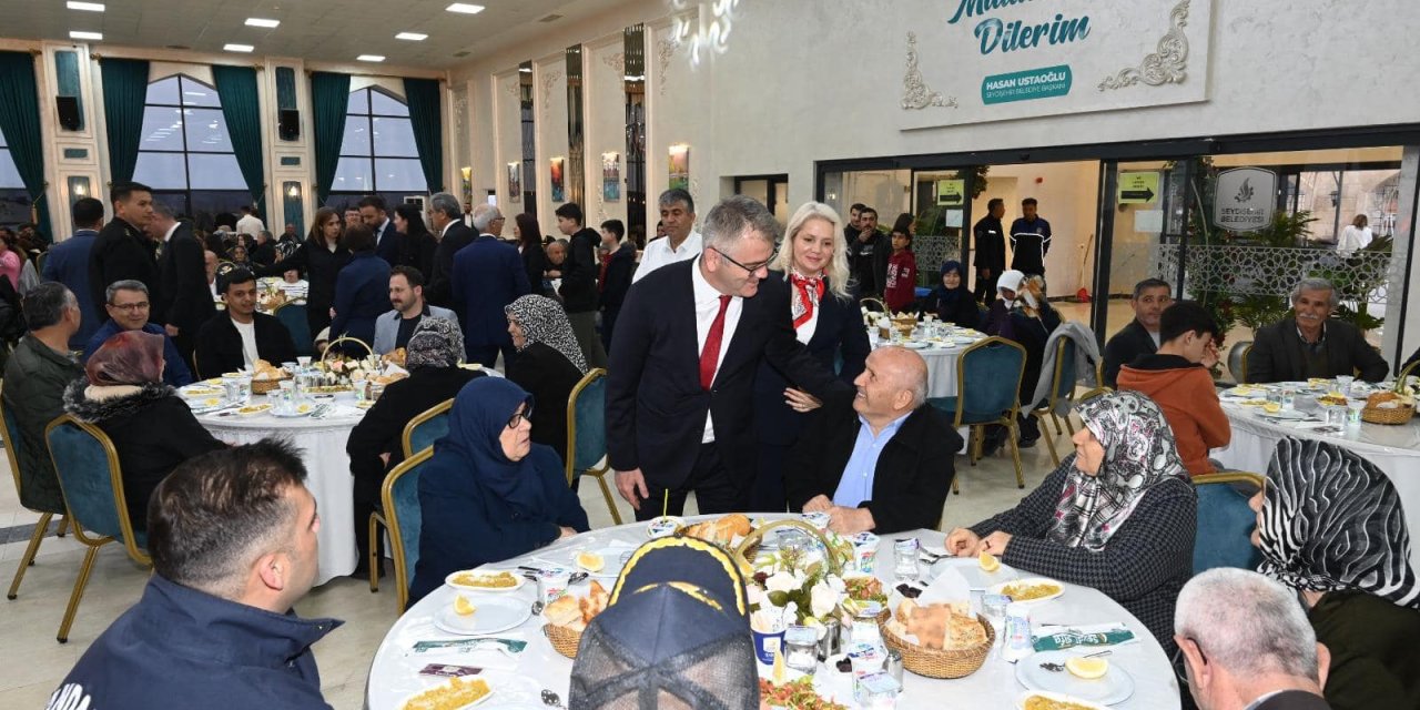 Seydişehir'de şehit aileleri ve gaziler onuruna iftar