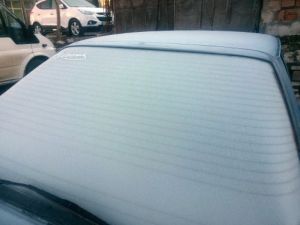 Kırağı Sokakları Beyaza Bürüdü