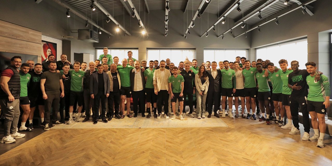 Konyaspor bayramlaştı