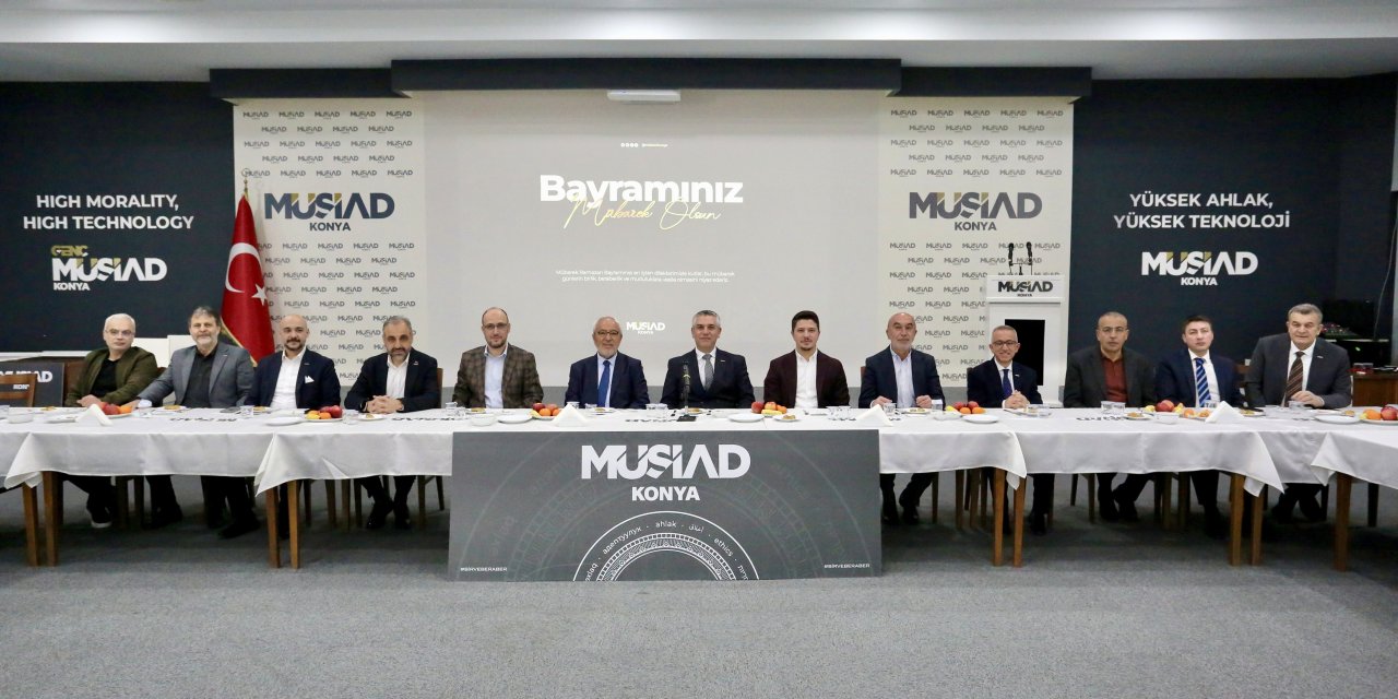 MÜSİAD Konya'dan bayramlaşma etkinliği