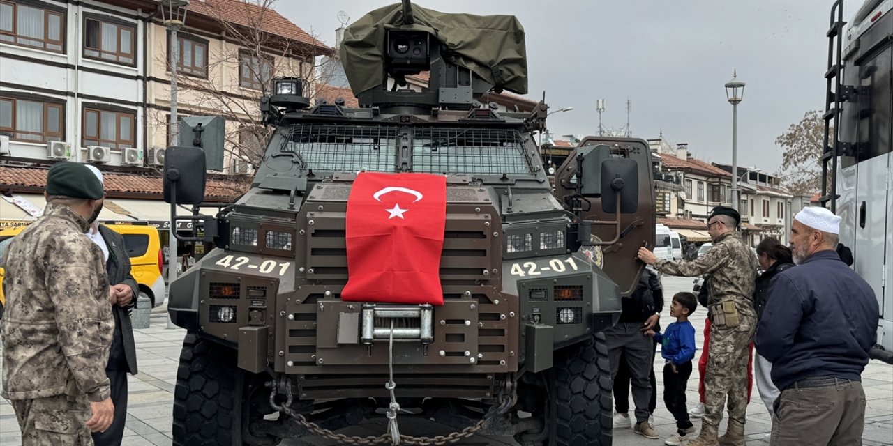 Konya'da Polis Haftası'nda araçlar tanıtıldı