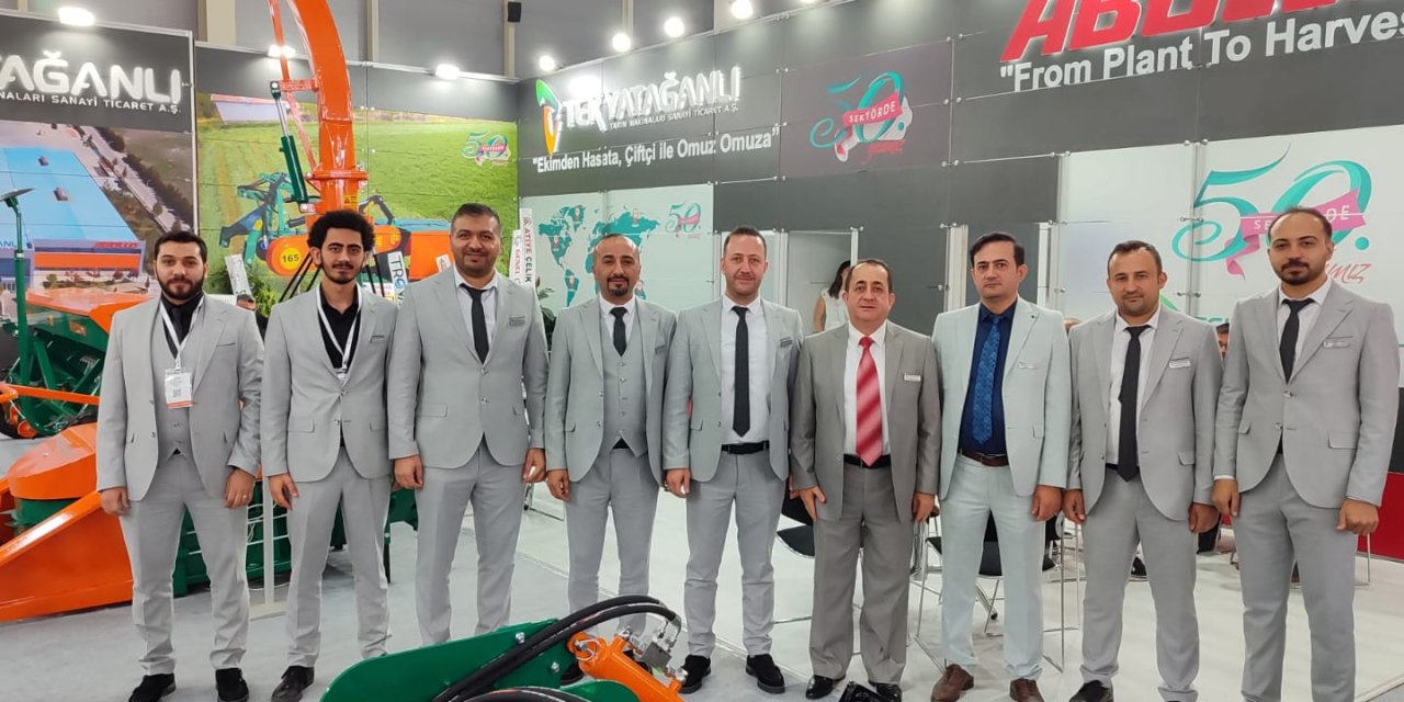 Tekyatağanlı, Konya Tarım Fuarı'ndan göz doldurdu