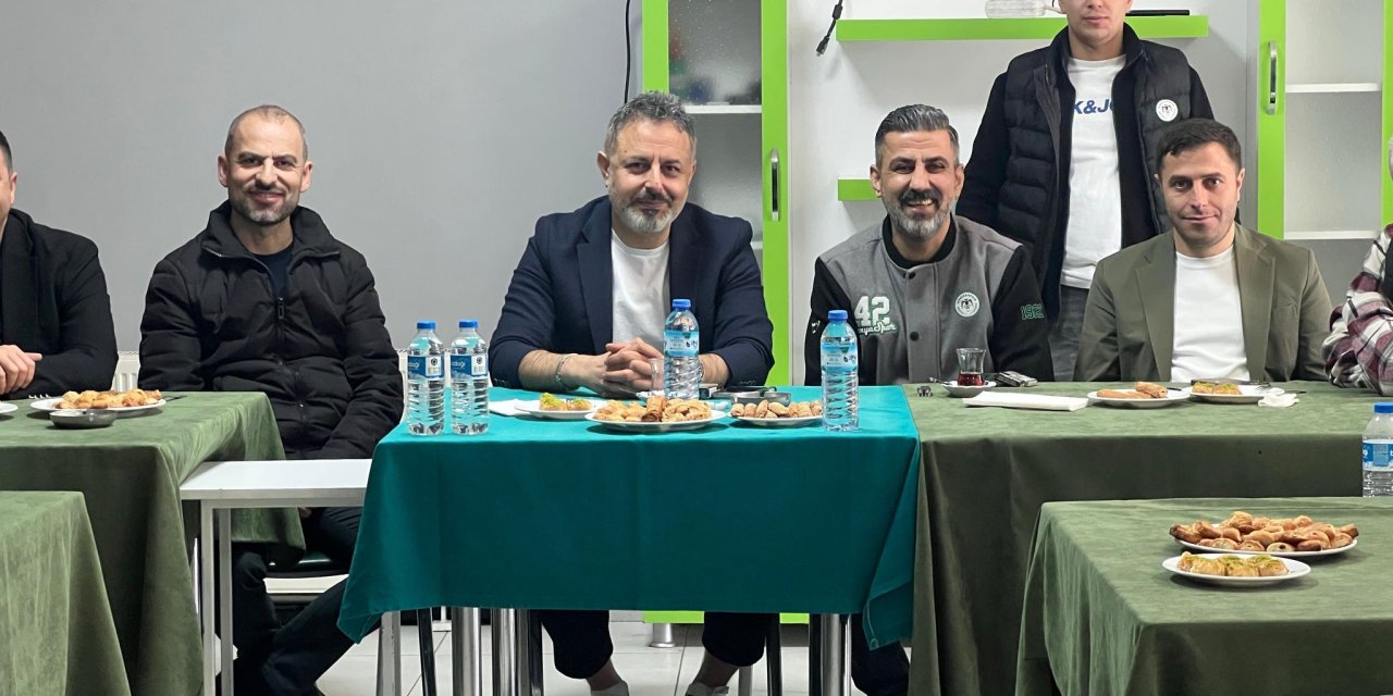 Kritik dönemde Konyaspor yönetimi ve taraftar bir araya geldi