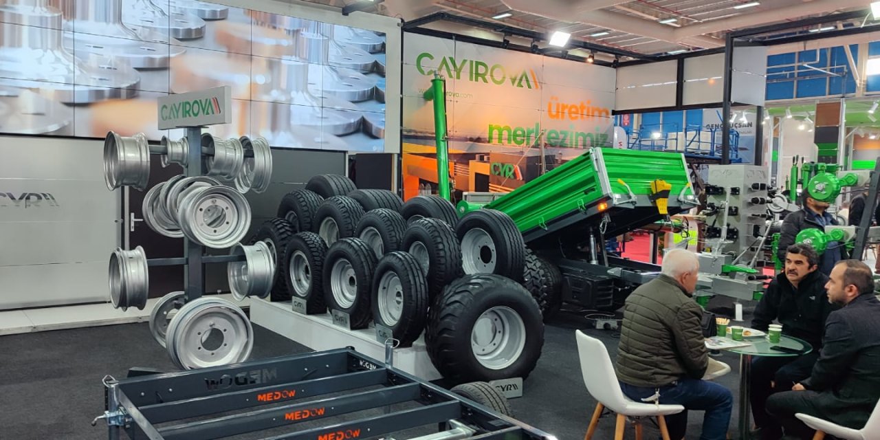 Çayırova her yıl yeni ürünle fuara katılıyor