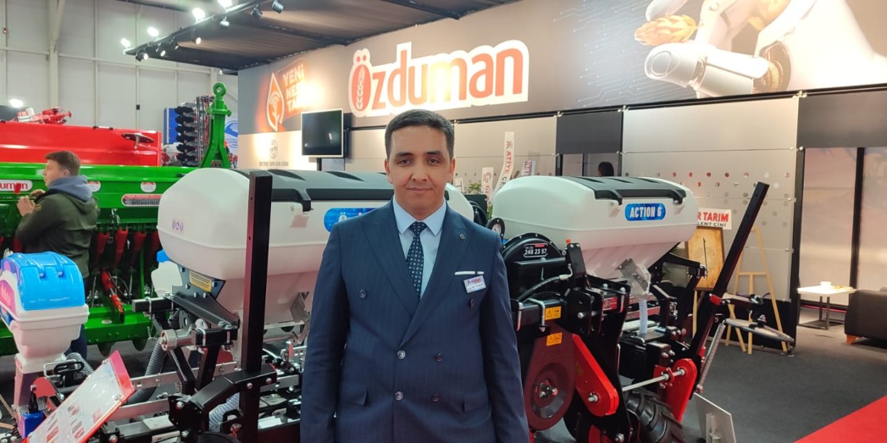 Özduman'ın makineleri 80'den fazla ülkede kullanılıyor